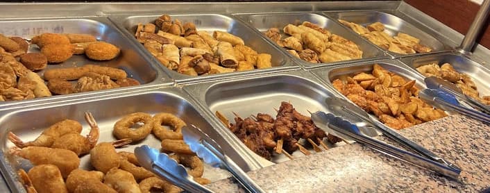 Buffet entrées frits